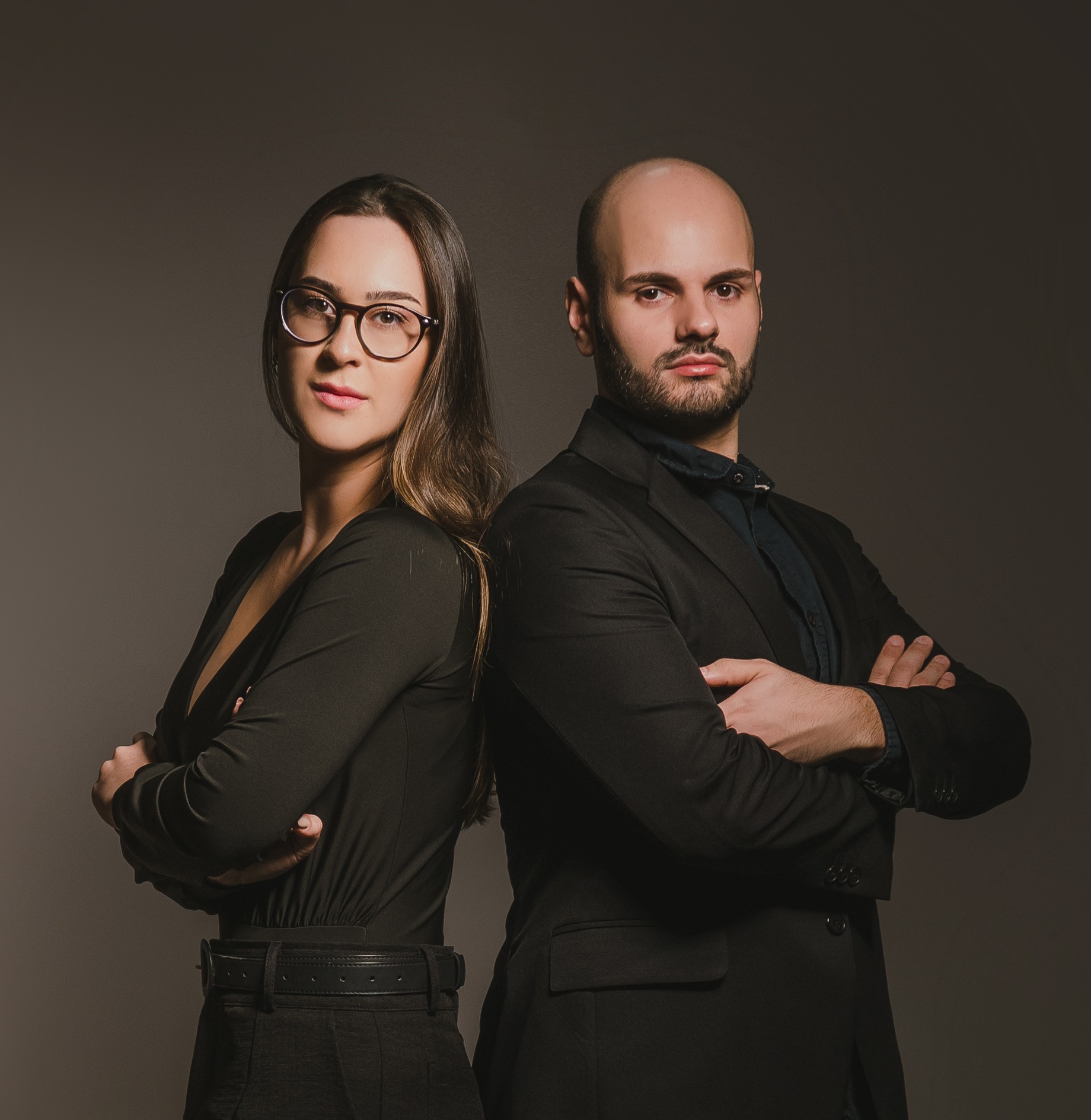 Kauan Foster e Juliana Perquim, cofundadores da Perfoster
